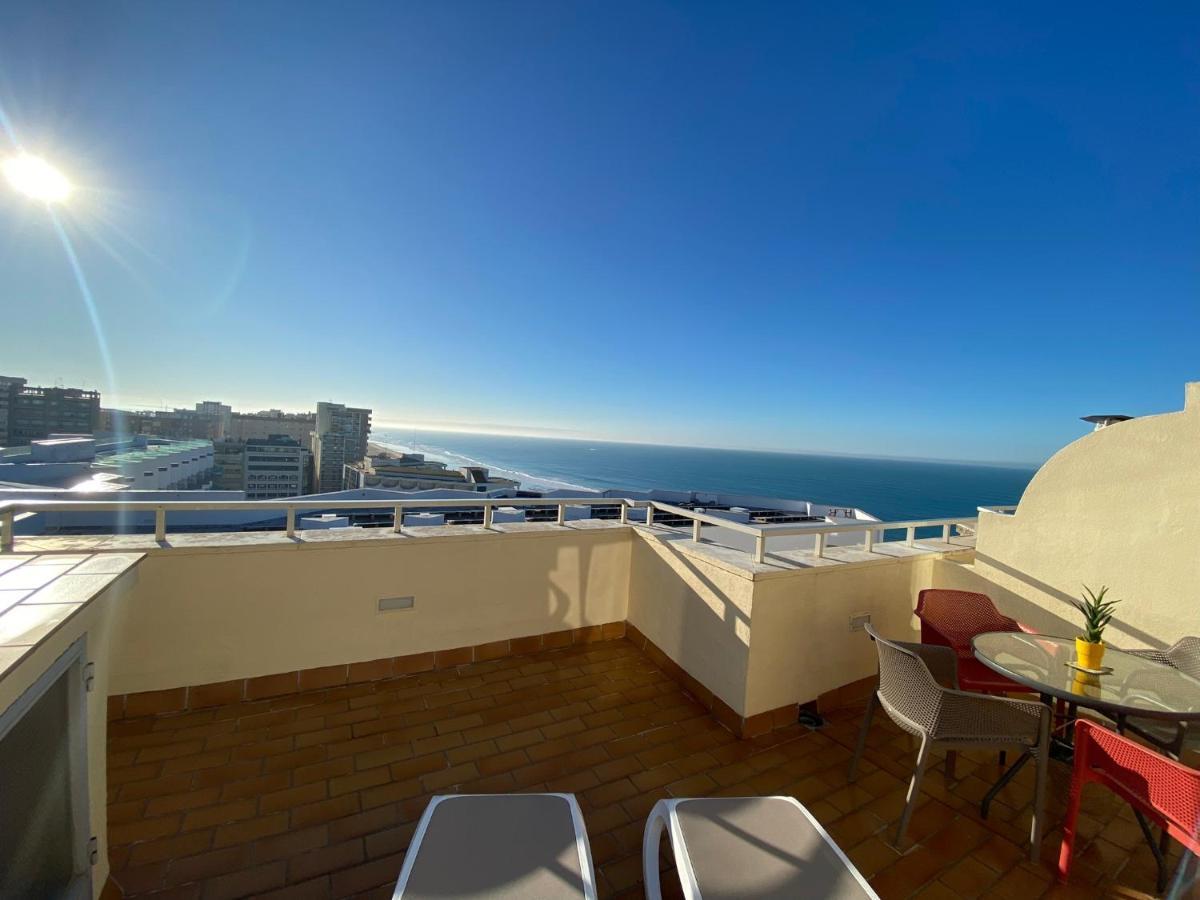 Atico Apartamento Loft Playa Victoria Cádiz Kültér fotó